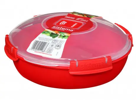 Sistema Microwave-Safe Round Serving Dish – 1.3 Litre Capacity 1