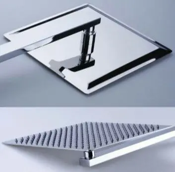Slim Square Shower Head – 30 Cm Contemporary Rainfall Design 1