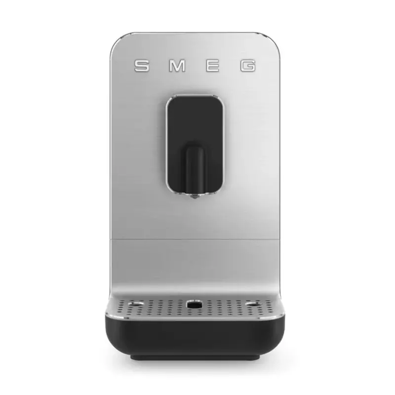 Smeg Bcc11Blmeu Matte Black & Stainless Steel Semi-Automatic Bean-To-Cup Coffee Machine 1