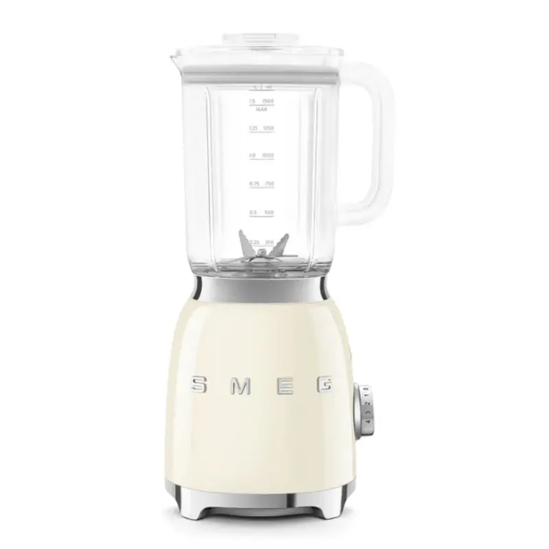 Smeg Blf03Creu Cream-Tone Blender, 1.5 Liters – Tritan Renew Eco-Engineered 1