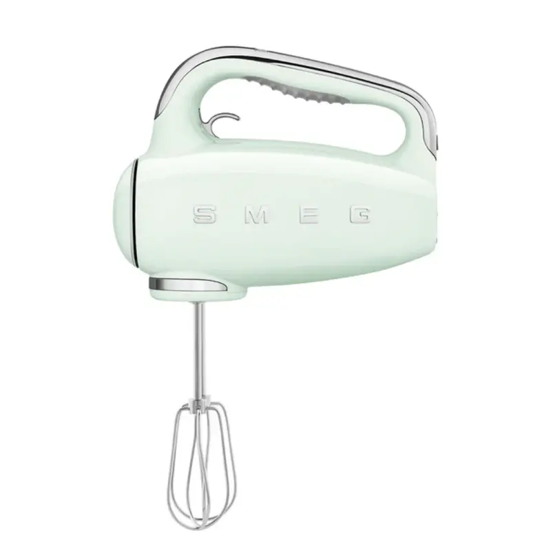 Smeg Hmf01Pgeu Compact Hand Mixer – 5-Speed Control – Pastel Green 1
