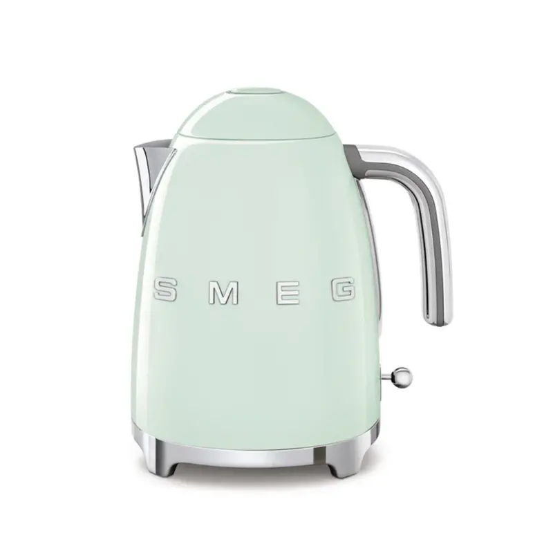 Smeg Klf03Pgeu Classic Electric Kettle – 1.7L, Aqua Green Finish 1