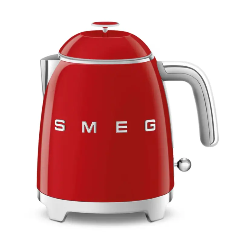 Smeg Klf05Rdeu Mini Kettle – 0.8 Liter Fast-Boil Design – Vibrant Red 1