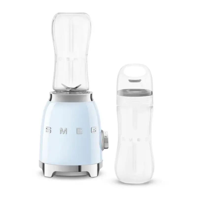 Smeg Pbf01Pbeu Compact Personal Blender – 600 Ml Tritan Renew Jar – Pastel Blue 1