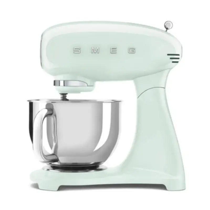 Smeg Smf03Pgeu Stand Mixer In Pastel Green – 4.8L Stainless Bowl & 10-Speed Control 1