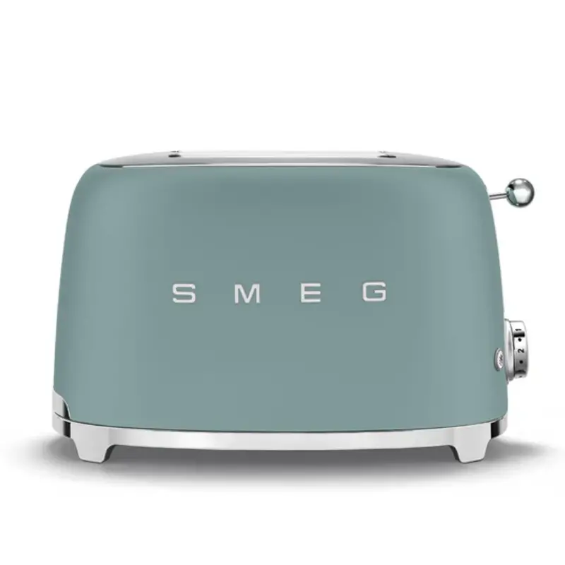 Smeg Tsf01Egmeu 2-Slice Matte Emerald Green Toaster 1
