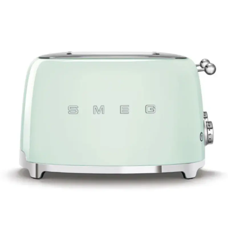 Smeg Tsf03Pgeu 4-Slice Toaster In Pastel Green 1