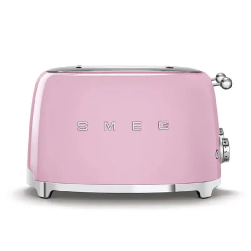 Smeg Tsf03Pkeu 4-Slot Toaster In Soft Pink 1