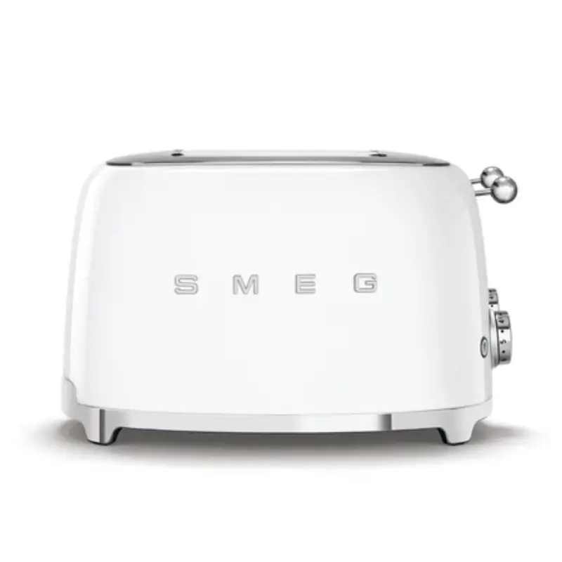 Smeg Tsf03Wheu 4-Slice Toaster In White 1