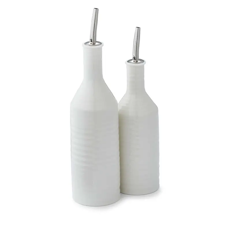 Sophie Conran Dual Oil & Vinegar Drizzlers – Elegant Glass Set Of 2 1