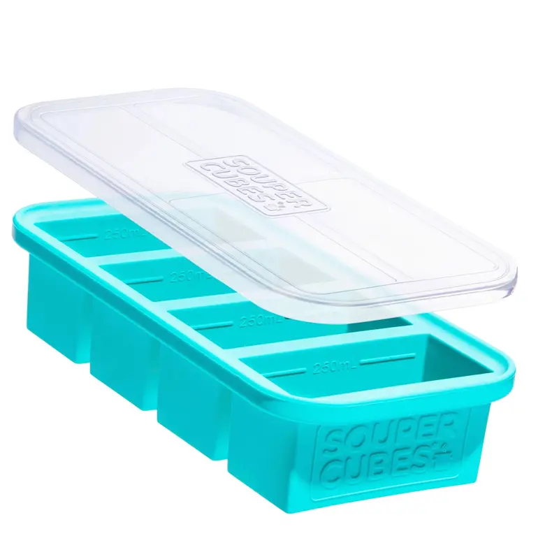 Souper Cubes Silicone One-Cup Freezer Tray For Portion Control 1