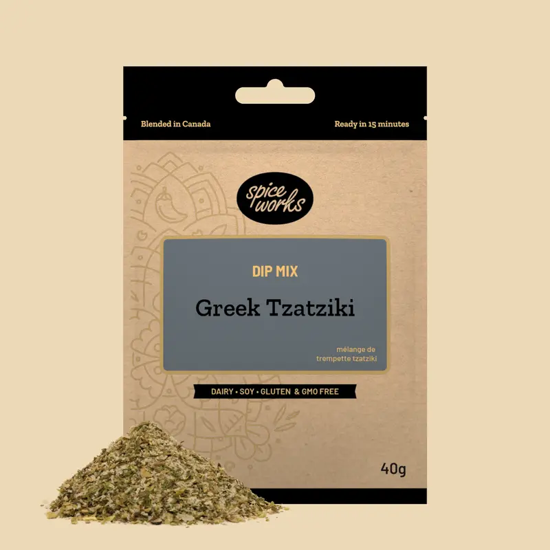 Spiceworx Tzatziki Dip Seasoning Mix 1