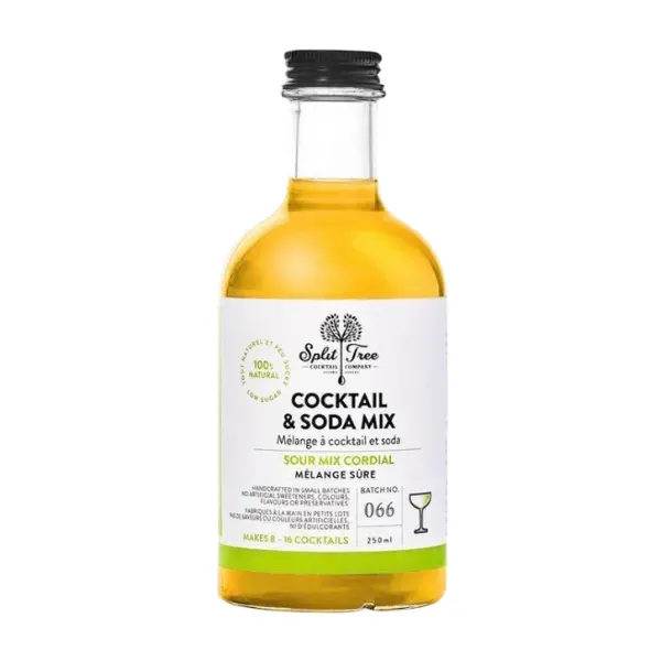 Split Tree Cocktail Co. Sour Mix Cordial – Handcrafted Bar Essential 1