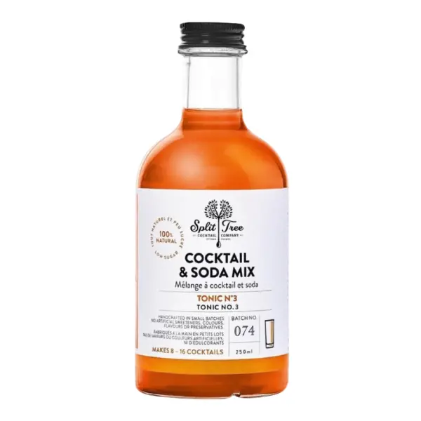 Split Tree Cocktail Co. Tonic No. 3 – Small-Batch Botanical Tonic 1