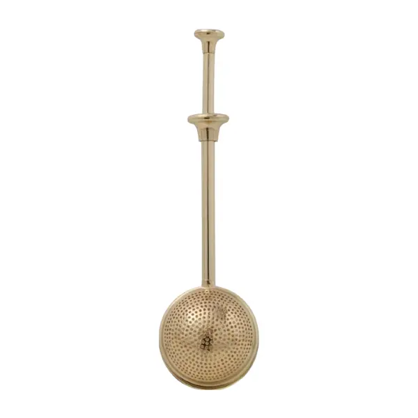 Stainless Steel Gold-Finished Tea Ball Infuser 1