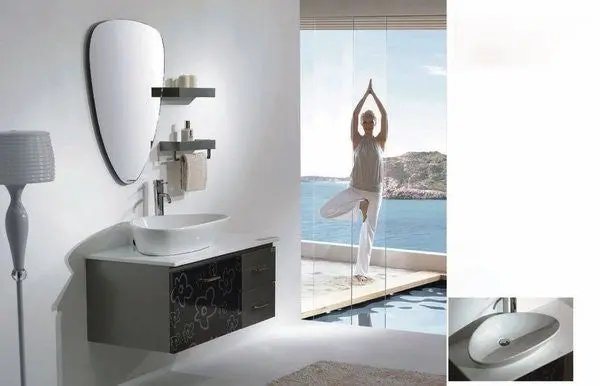 Stainless Steel Vanity Sink Kit – Complete Washbasin Set With Drain & Overflow 1