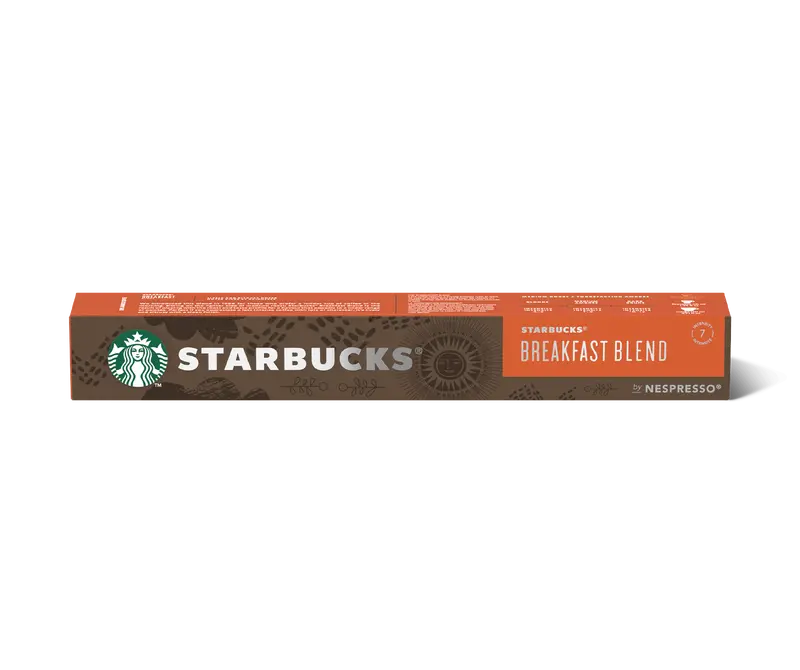 Starbucks® By Nespresso® Breakfast Blend Capsules – Medium Intensity 7 1