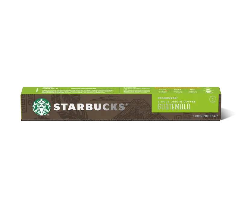 Starbucks By Nespresso Guatemala Single-Origin Coffee Capsules (10-Pack) 1