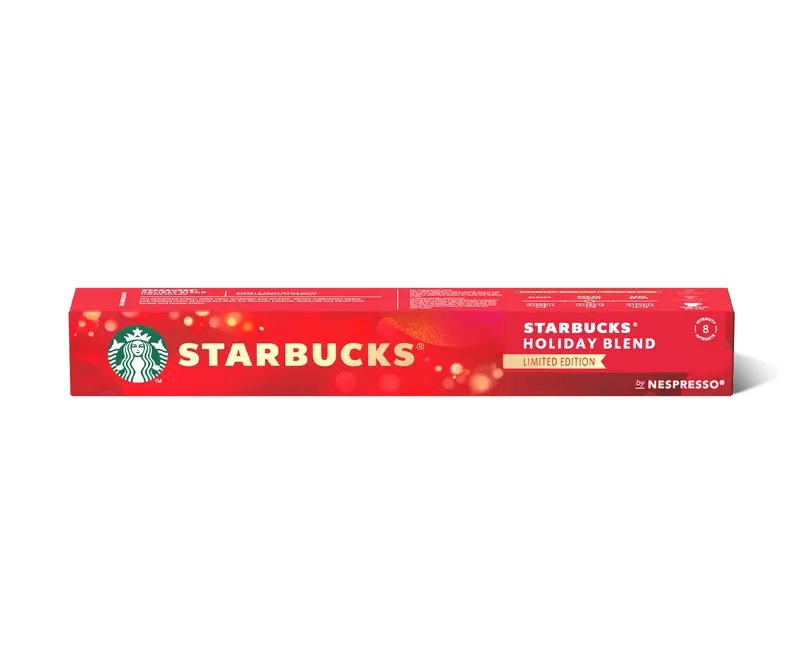 Starbucks Holiday Blend Nespresso-Compatible Capsules – 10-Pack 1