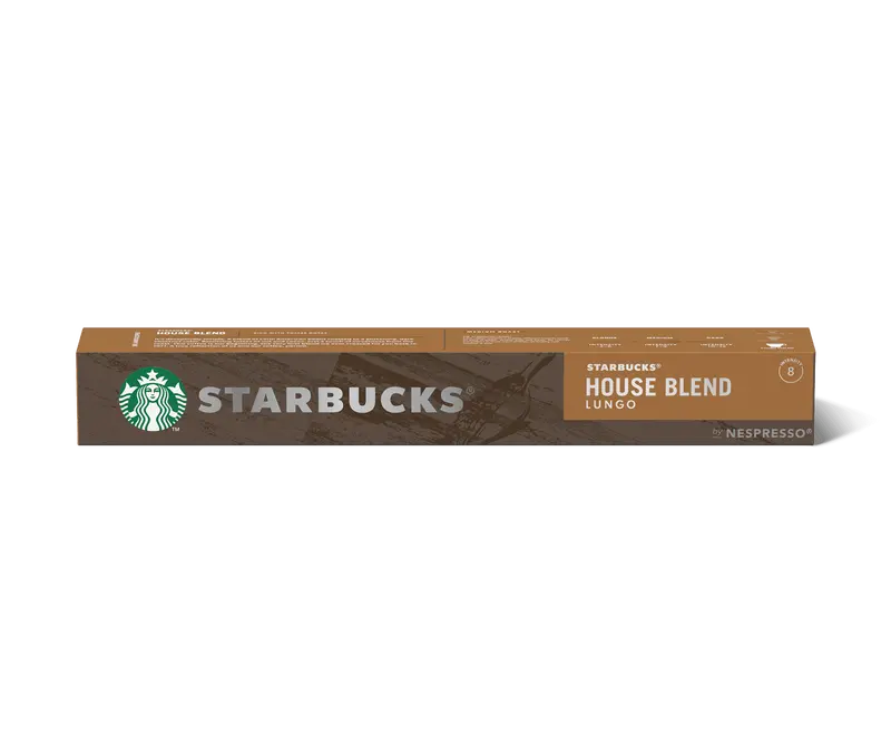 Starbucks House Blend Lungo Capsules For Nespresso Machines – Intensity 8 1