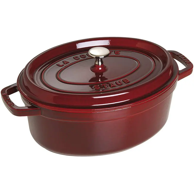 Staub Grenadine Oval Cocotte – 5.5 L (5.7 Qt) 1