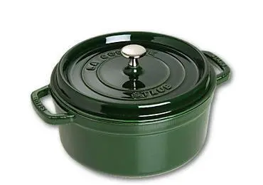Staub Round Dutch Oven – 24 Cm, Basilicum Green 1