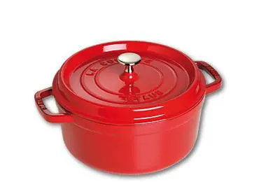 Staub Round Dutch Oven – 24 Cm, Cherry Red 1