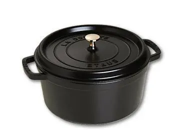 Staub Round Dutch Oven – 28 Cm, Black 1