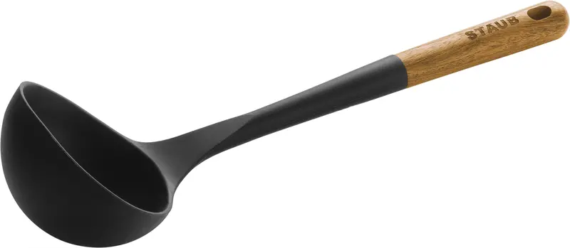 Staub Wooden-Finish Ladle – 31 Cm, Ergonomic Handle & Balanced Weight 1