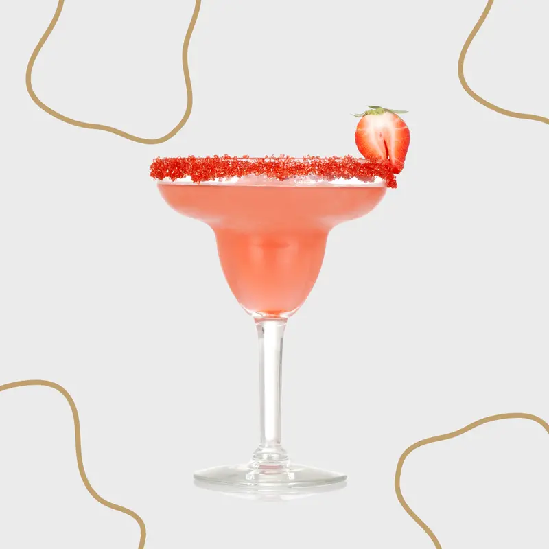 Strawberry Daiquiri Slush Syrup – 4 × 5L Cocktail-Style Mix 1
