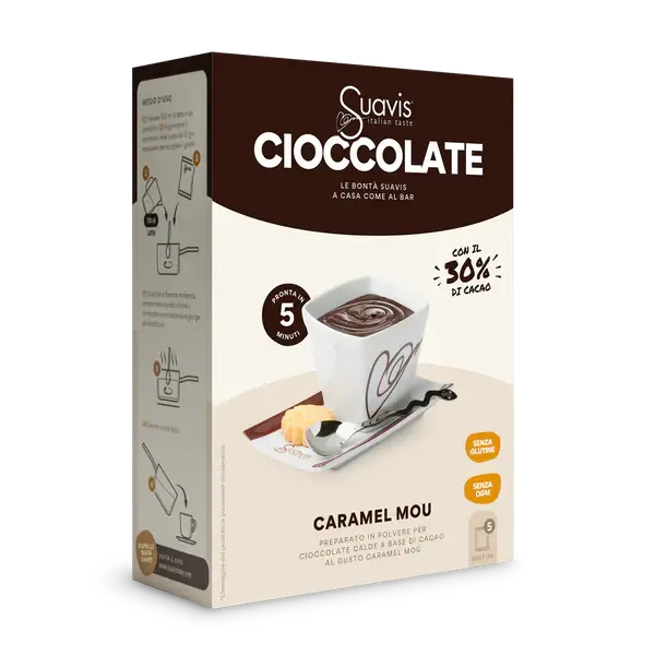 Suavis Milk Chocolates: Single-Flavor Salted Caramel, 160 G (5 × 32 G) 1