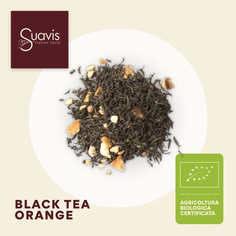 Suavis Organic Black Tea With Orange – 3 Tea Bags 1