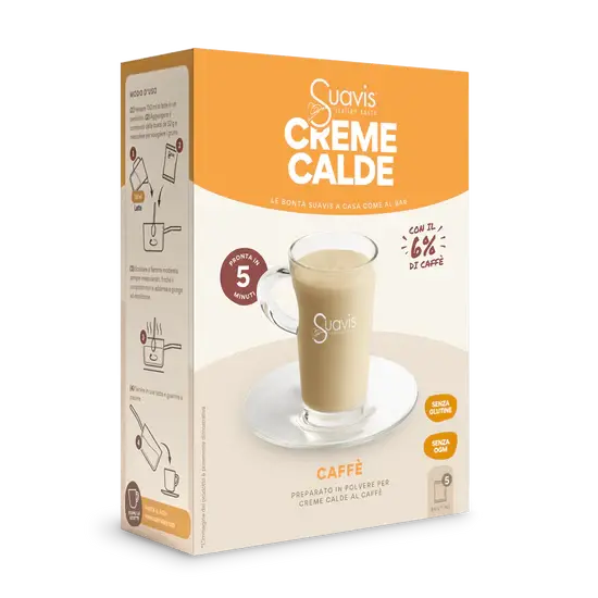 Suavis Warm Creams: Single-Flavor Espresso, 160 G (5 × 32 G) 1