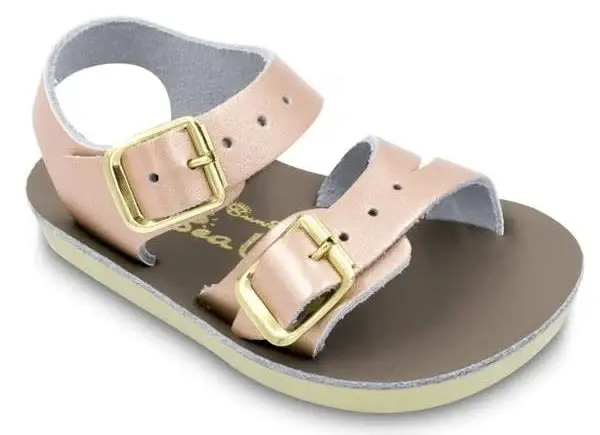 Sun-San Sea Wee Baby Sandals – Rose Gold 1