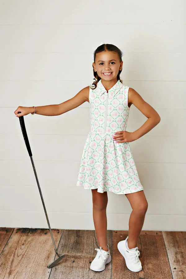 Swoon Active Par-Tee Trellis Tennis Dress – Elegant Sport Dress 1