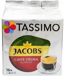 Tassimo Jacobs Caffè Crema Classico – 16-Tassimo Discs 1