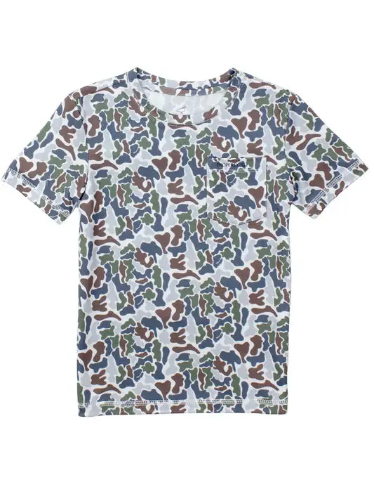 Terra Camo Pocket T-Shirt For Active Boys 1
