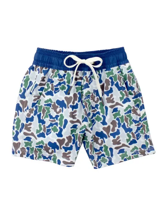 Terra Camo Trail Shorts For Boys 1