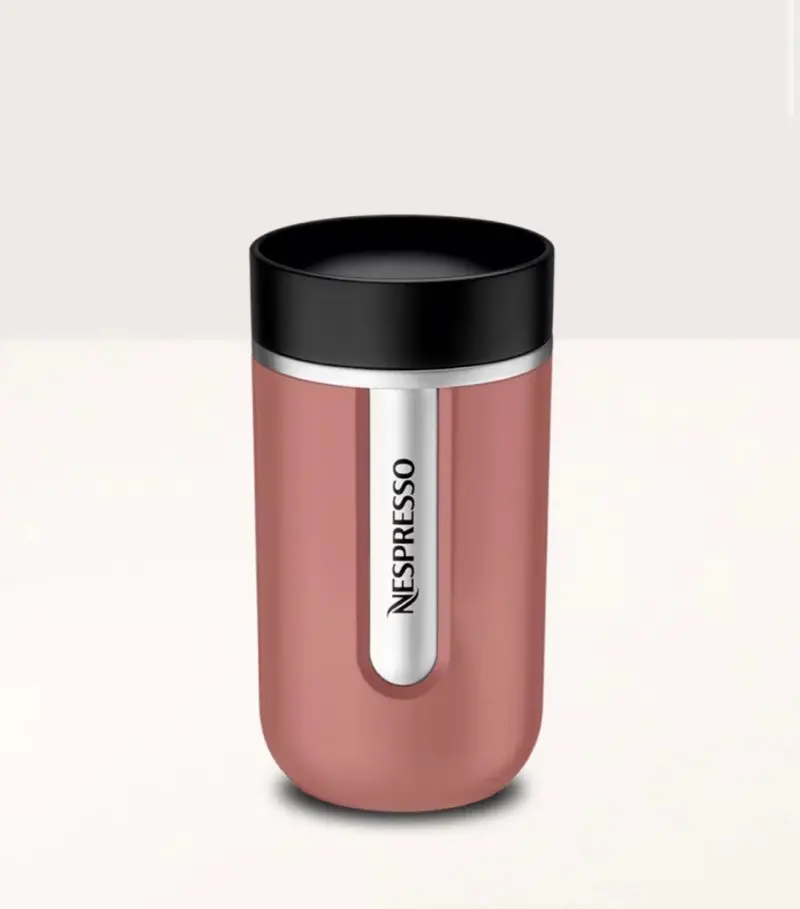 Terracotta Travel Mug – 300 Ml Insulated Portable Cup 1