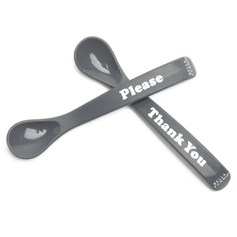 'Thank You, Please' Utensil Set – Eco-Friendly Spoon Collection 1
