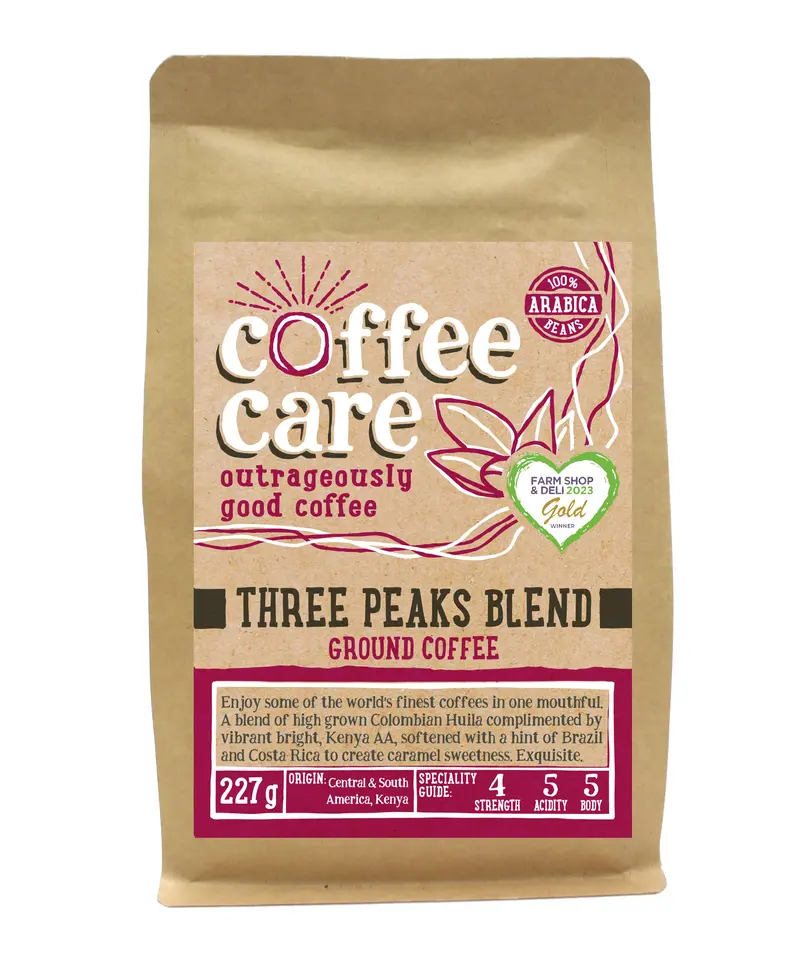 Three Peaks Signature Ground Coffee Blend 1