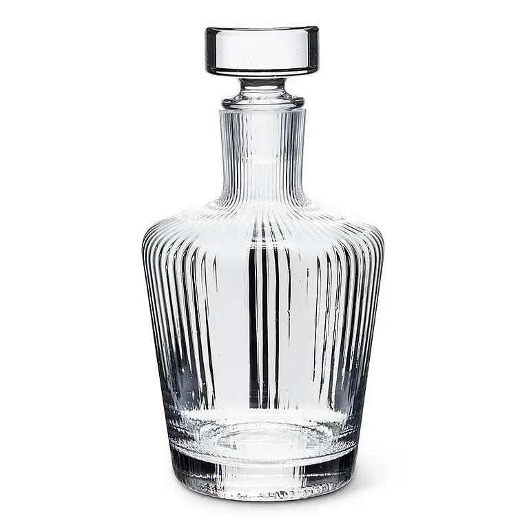 Tight Optic Crystal Decanter – Lead-Free Glass Wine Or Spirit Carafe With Airtight Stopper 1