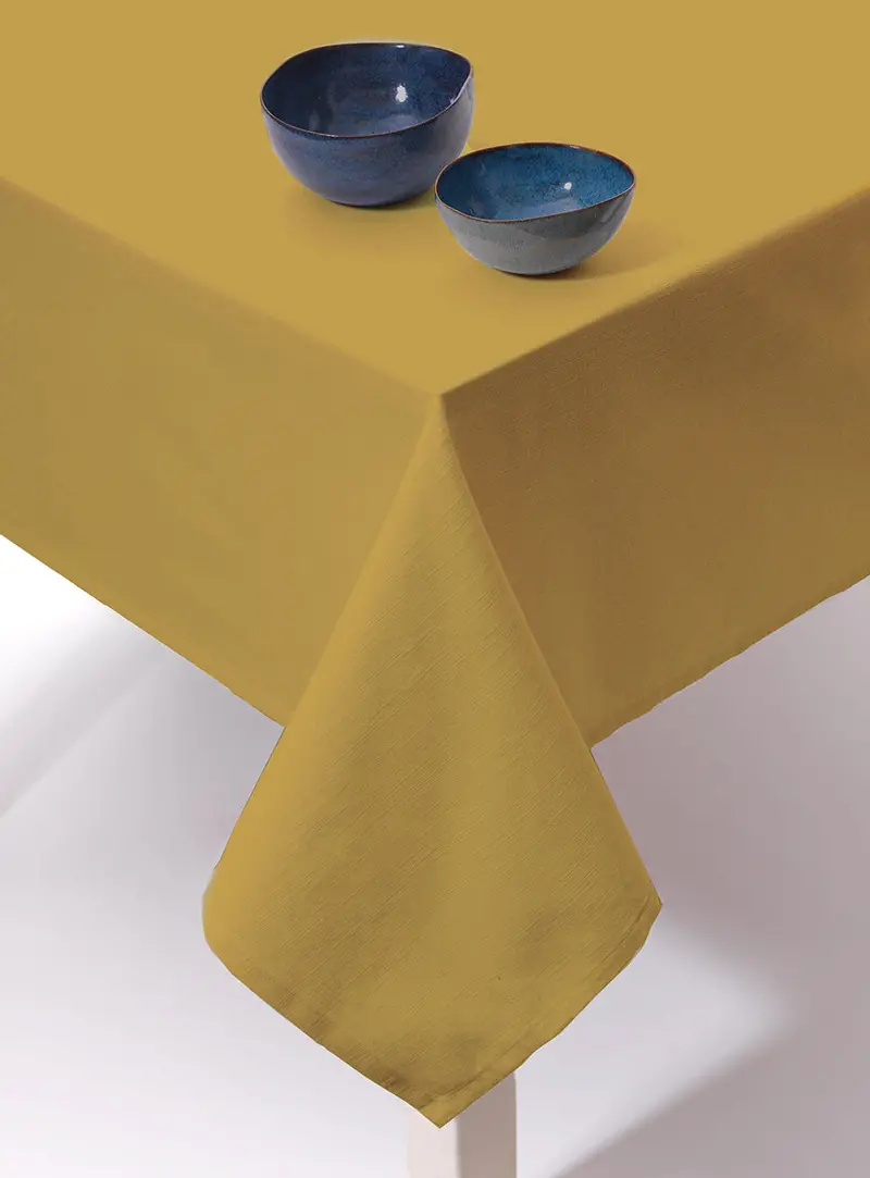 Tint Basic Cotton Tablecloth – Warm Bronze, 150X250 Cm 1