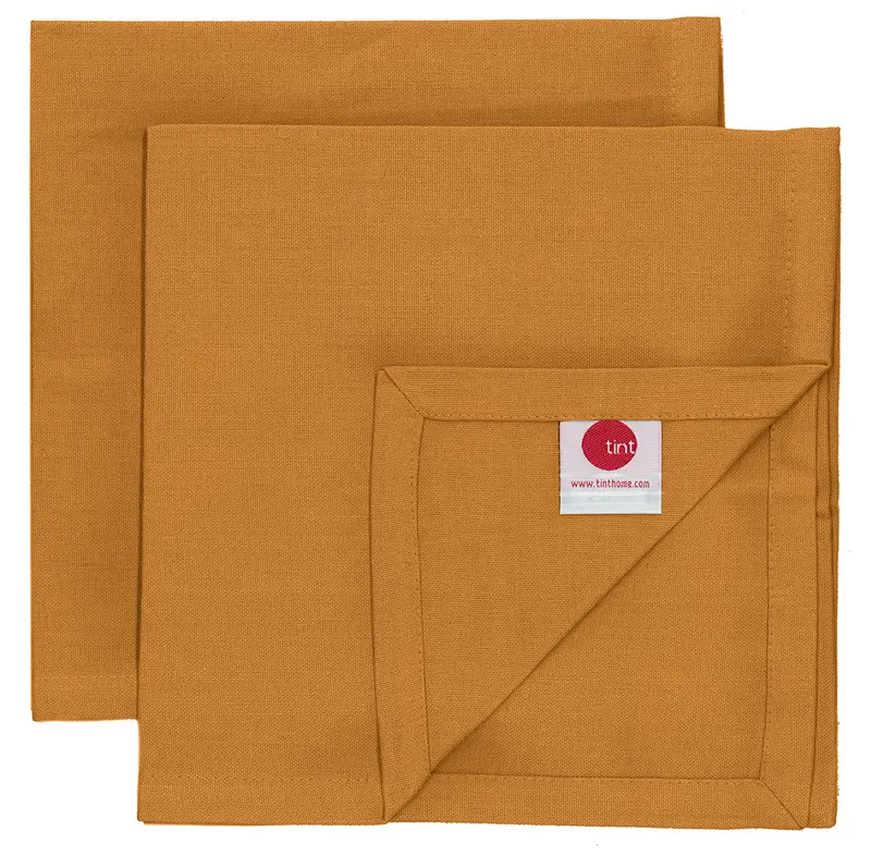 Tint Cotton Napkin Gift Set – Almond Cream, 2 Pcs (45X45 Cm) 1