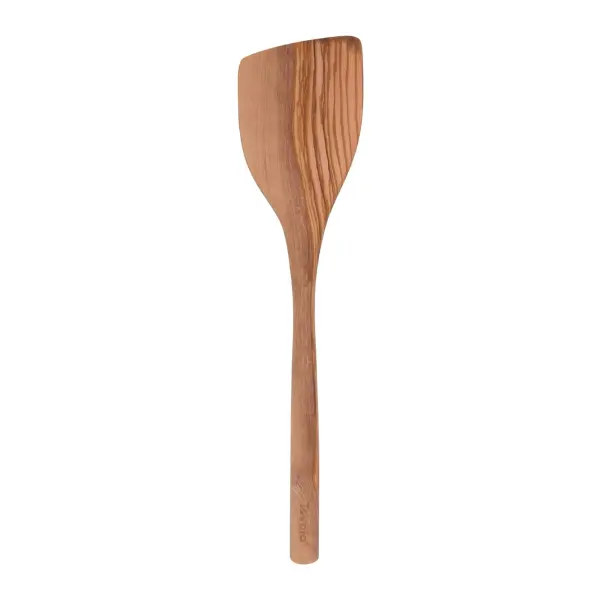 Tovolo Angled Turner – 12-Inch Olive Wood 1