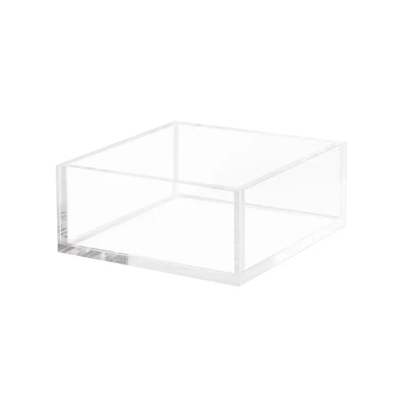 Transparent Acrylic Napkin Ring Holder 1