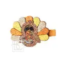 Turkey-Shaped Holiday Shaker Ornament 1