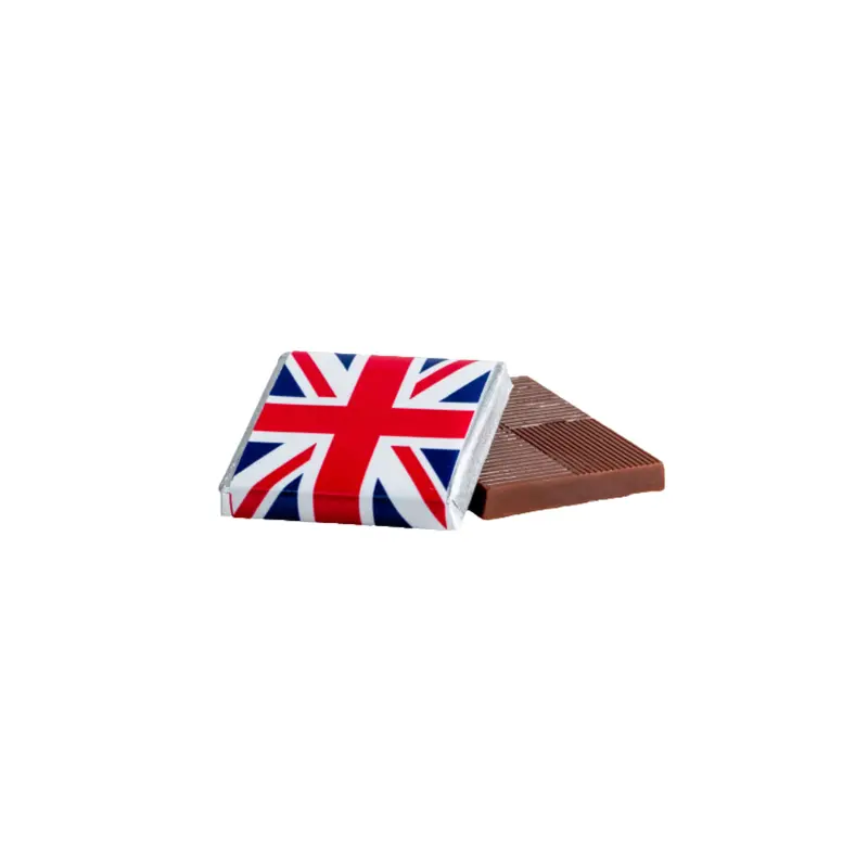 Union Jack Milk Chocolate Neapolitans – Patriotic Foil-Wrapped Assortment 1