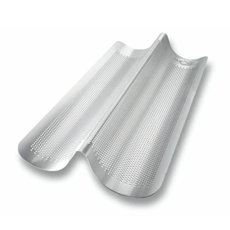 Usa Pan Dual Baguette Or Italian Loaf Bread Pan 1