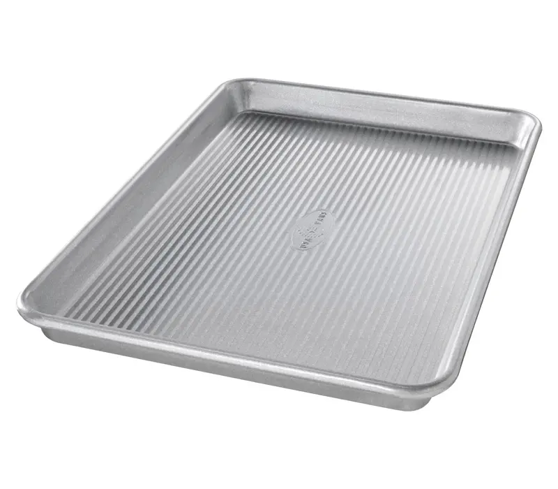 Usa Pan Heavy-Gauge Baking Sheet – Rust-Resistant And Warp-Proof 1